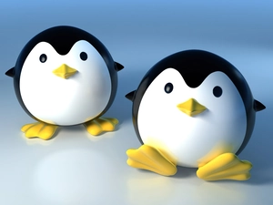 sweet, penguin