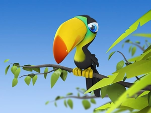 Toucan, 3D Graphics