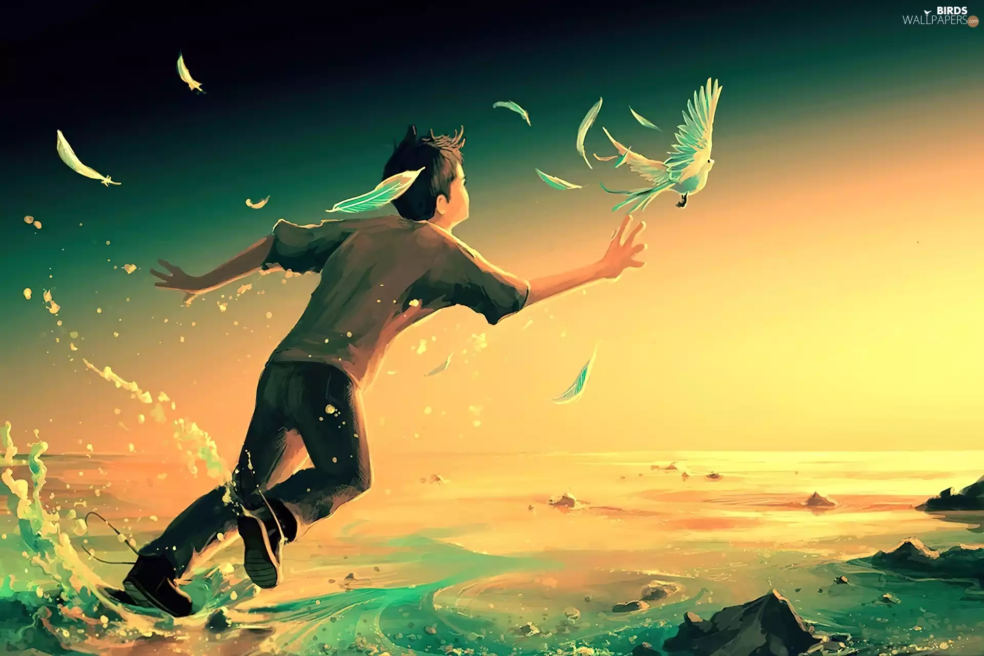 pigeon, Cyril Rolando, boy