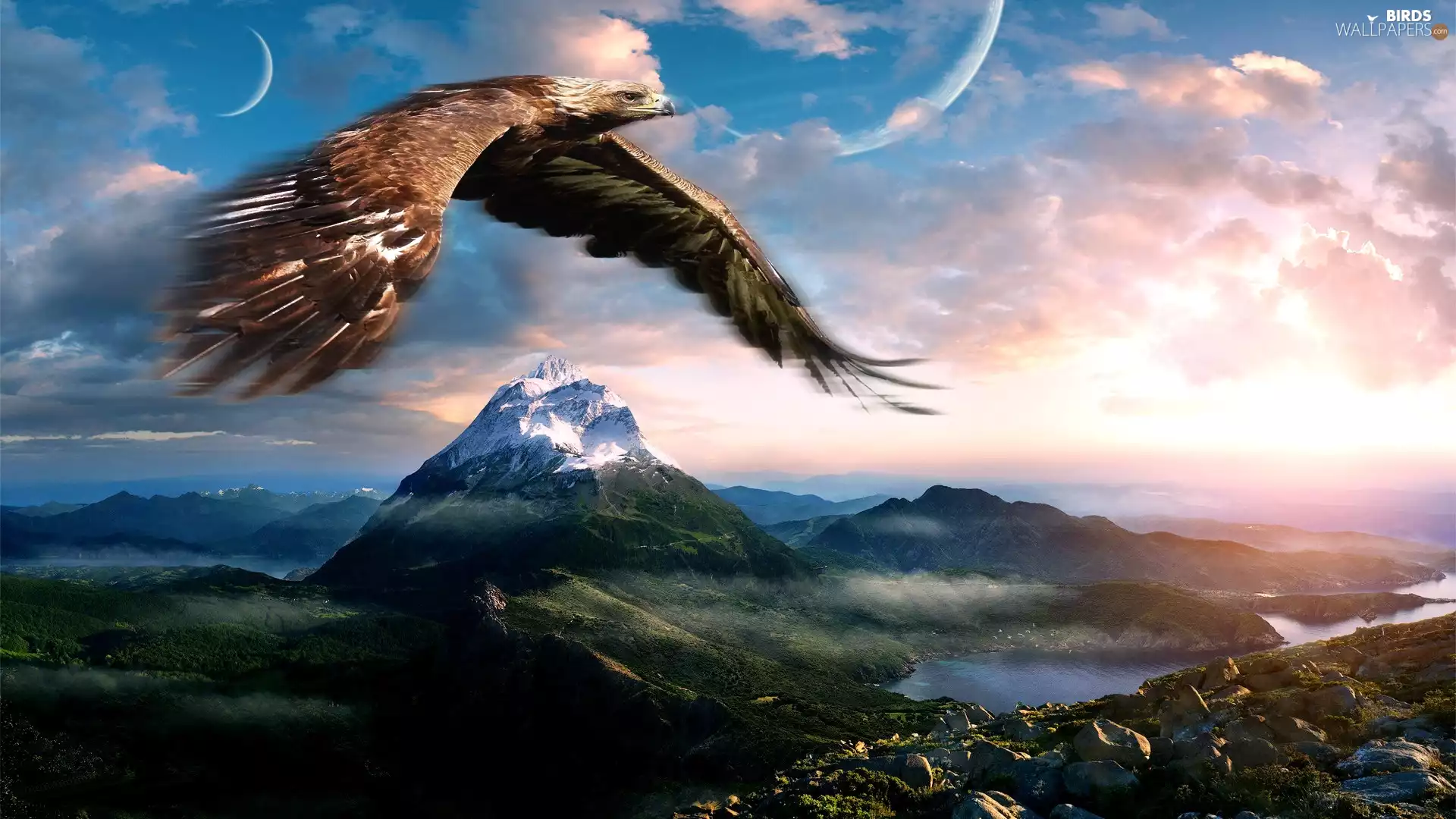 Eagle Front, Mountains